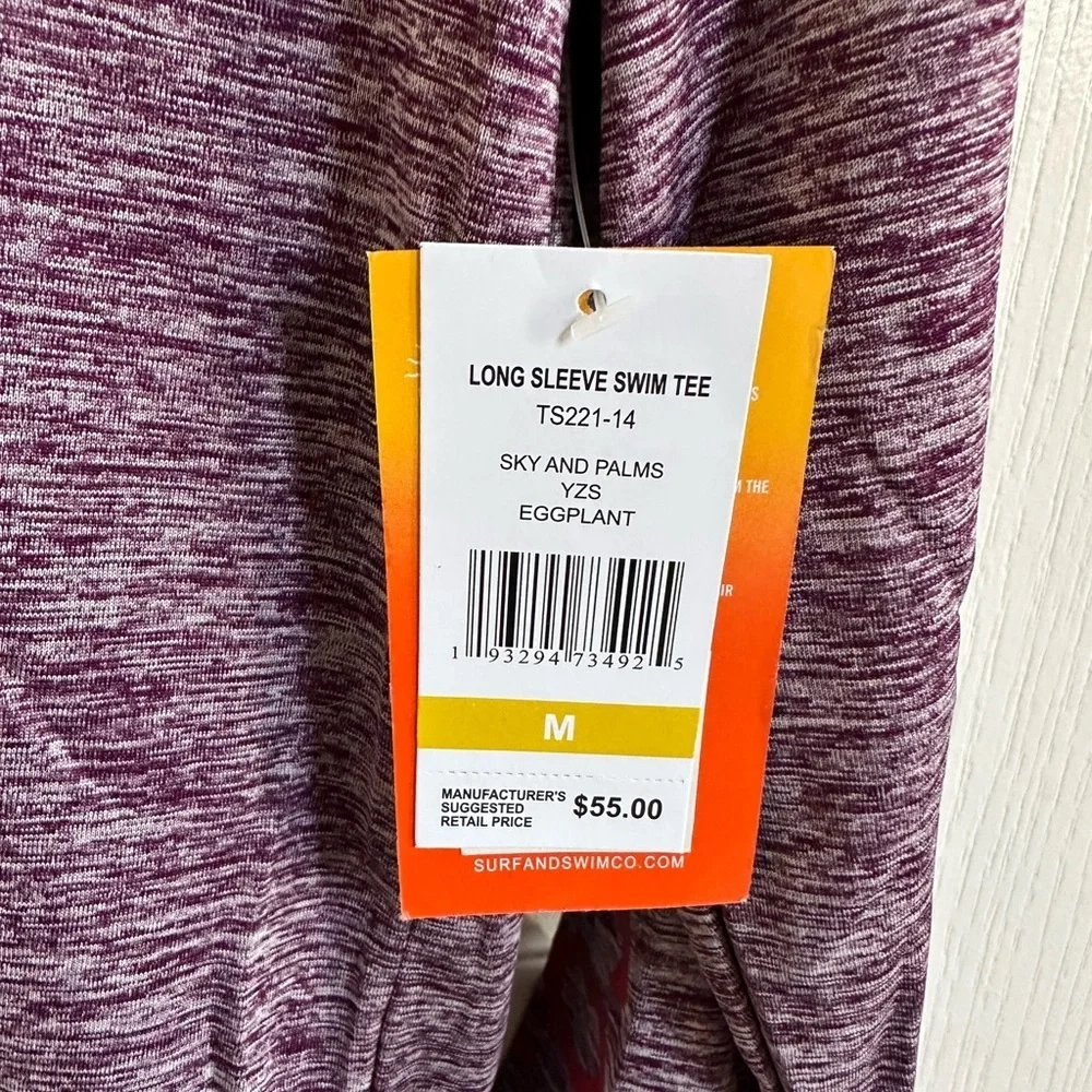 Surf & Co SPF 50+ Long Sleeve Swim Shirt - Size Men’s Extra Large- NWT